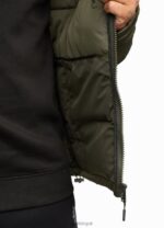Gym King Resolute Puffer Black/Khaki Men Clothing J2PFB306 - Image 12