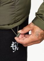 Gym King Resolute Puffer Black/Khaki Men Clothing J2PFB306 - Image 5