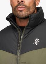 Gym King Resolute Puffer Black/Khaki Men Clothing J2PFB306 - Image 6