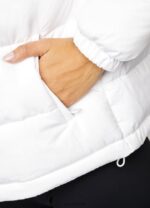 Gym King Resolute Puffer White/Black Women Clothing J2PFB640 - Image 4