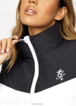 Gym King Resolute Puffer White/Black Women Clothing J2PFB640 - Image 5
