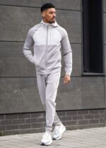 Gym King Ripstop Tracksuit Shadow Grey Men Clothing J2PFB258 - Image 2