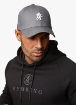 Gym King Royce Cap Grey Unisex Accessories J2PFB647 - Image 2
