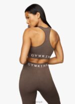Gym King Seamless Results Bra Espresso Marl Women Clothing J2PFB560 - Image 2