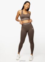 Gym King Seamless Results Bra Espresso Marl Women Clothing J2PFB560 - Image 3