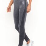 Gym King Seamless Results Legging Mid Grey/Brick Women Clothing J2PFB338