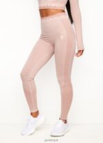 Gym King Seamless Results Leggings Pink Meringue Women Clothing J2PFB339