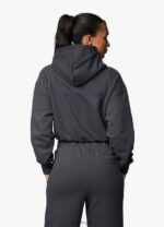 Gym King Shadow Loopback FZ Hood Dark Pewter Women Clothing J2PFB615 - Image 7