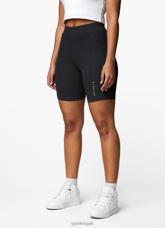 Gym King Shadow Raised Seam Cycle Short Dark Pewter Women Clothing J2PFB376 - Image 3