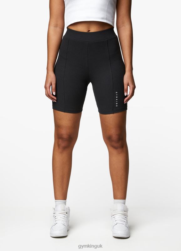 Gym King Shadow Raised Seam Cycle Short Dark Pewter Women Clothing J2PFB376 - Image 4