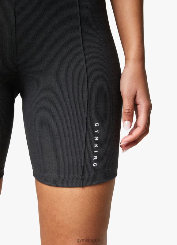 Gym King Shadow Raised Seam Cycle Short Dark Pewter Women Clothing J2PFB376 - Image 5
