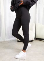 Gym King Shadow Raised Seam Legging Dark Pewter Women Clothing J2PFB321