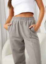 Gym King Shadow Relaxed Jogger Taupe Women Clothing J2PFB590 - Image 4