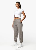 Gym King Shadow Relaxed Jogger Taupe Women Clothing J2PFB590 - Image 10