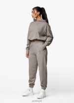 Gym King Shadow Tracksuit Taupe Women Clothing J2PFB568 - Image 14
