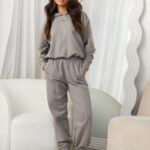 Gym King Shadow Tracksuit Taupe Women Clothing J2PFB568
