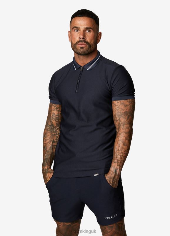 gym_king_signature_embroidered_polo_navy_men_clothing_j2pfb79.jpg Gym King Signature Embroidered Polo Navy Men Clothing J2PFB79 - Image 1