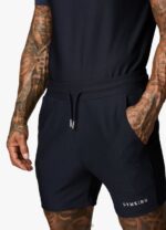 Gym King Signature Embroidered Short Navy Men Clothing J2PFB115 - Image 2