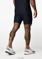 Gym King Signature Embroidered Short Navy Men Clothing J2PFB115 - Image 3