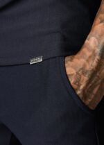 Gym King Signature Embroidered Short Navy Men Clothing J2PFB115 - Image 5