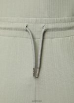 Gym King Signature Embroidered Short Soft Khaki Men Clothing J2PFB116 - Image 5
