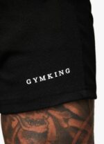 Gym King Signature Knit Short Black Men Clothing J2PFB114 - Image 4