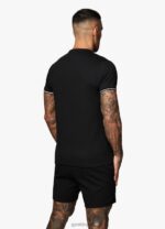 Gym King Signature Knit Tee Black Men Clothing J2PFB66 - Image 6