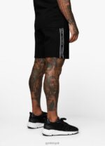 Gym King Signature Taped Short Black Men Clothing J2PFB125 - Image 6