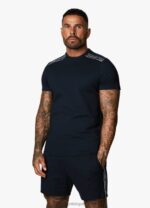 Gym King Signature Taped Short Navy Men Clothing J2PFB131 - Image 3
