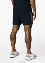 Gym King Signature Taped Short Navy Men Clothing J2PFB131 - Image 4