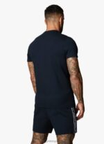 Gym King Signature Taped Short Navy Men Clothing J2PFB131 - Image 9