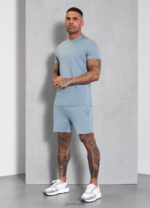 Gym King Signature Taped Short Sage Men Clothing J2PFB139 - Image 2