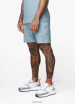 Gym King Signature Taped Short Sage Men Clothing J2PFB139 - Image 3