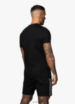 Gym King Signature Taped Tee Black Men Clothing J2PFB69 - Image 6