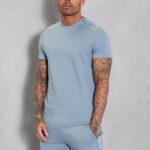 Gym King Signature Taped Tee Sage Men Clothing J2PFB68