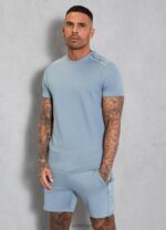 Gym King Signature Taped Tee Sage Men Clothing J2PFB68