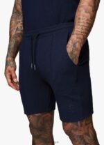 Gym King Signature Texture Short Navy Men Clothing J2PFB113 - Image 2