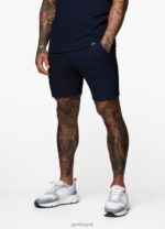 Gym King Signature Texture Short Navy Men Clothing J2PFB113 - Image 3