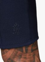 Gym King Signature Texture Short Navy Men Clothing J2PFB113 - Image 7