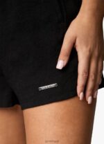 Gym King Signature Woven Short Black Women Clothing J2PFB392 - Image 5