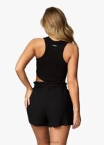 Gym King Signature Woven Short Black Women Clothing J2PFB392 - Image 7
