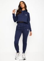 Gym King Sky Fleece Jogger Indigo Blue Women Clothing J2PFB610 - Image 3