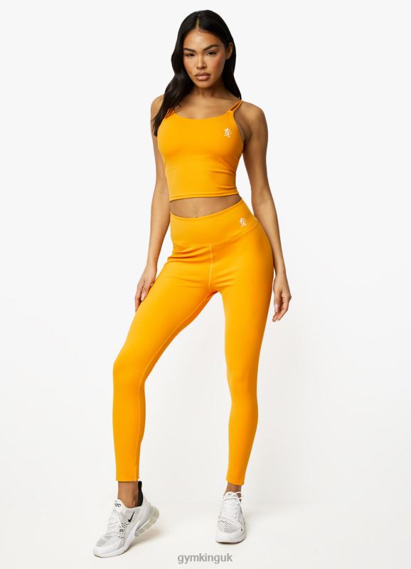 Gym King Sport 365 Legging Golden Orange Women Clothing J2PFB337 - Image 2