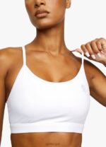 Gym King Sport Bra White Women Clothing J2PFB577 - Image 4