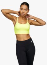 Gym King Sports Bra Lime Women Clothing J2PFB537 - Image 6