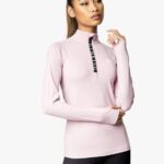 Gym King Sports Taped Funnel Dusky Mauve Women Clothing J2PFB434