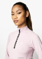 Gym King Sports Taped Funnel Dusky Mauve Women Clothing J2PFB434 - Image 4