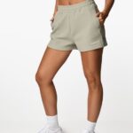 Gym King Textured Short Sage Women Clothing J2PFB396