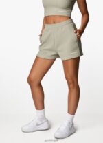 Gym King Textured Short Sage Women Clothing J2PFB396