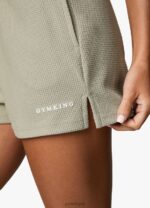 Gym King Textured Short Sage Women Clothing J2PFB396 - Image 5